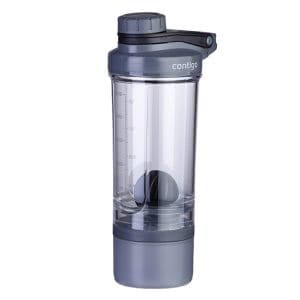 Shake & Go FIT TRITAN™ gertuvė su indeliu laikymui, juoda