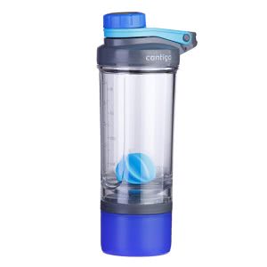 Shake & Go FIT TRITAN™ gertuvė su indeliu laikymui, šviesiai mėlyna